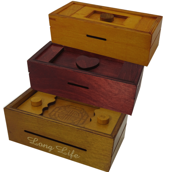 Chinese wooden puzzle boxes in stock Mr Puzzle