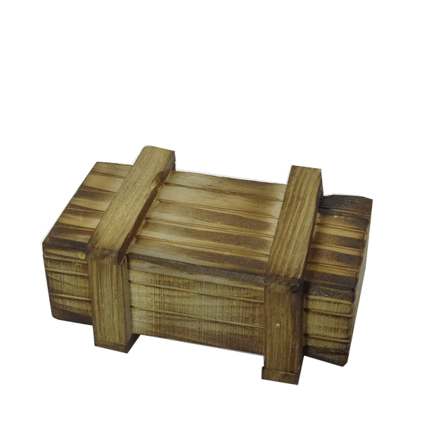 mystery wooden puzzle crate