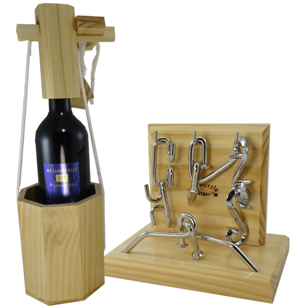 Spirit bottle holder puzzle Bar set Mr Puzzle