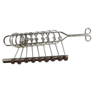 Chinese Ring puzzle medium - 9 linked rings