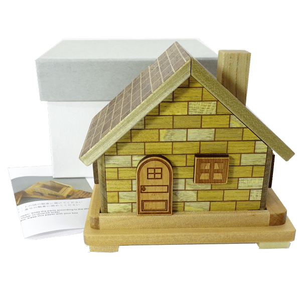 Japanese Puzzle House small 7 move personal secret box