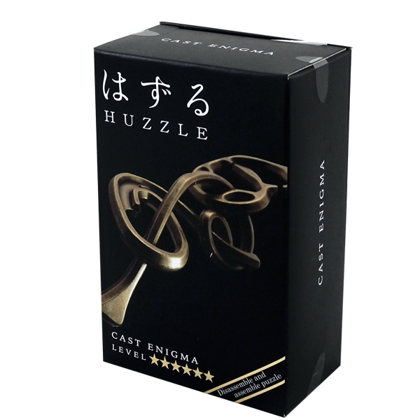 Hanayama HUZZLE Disentanglement Cast Metal 3D Puzzle Difficulty Level 1 JAPAN 