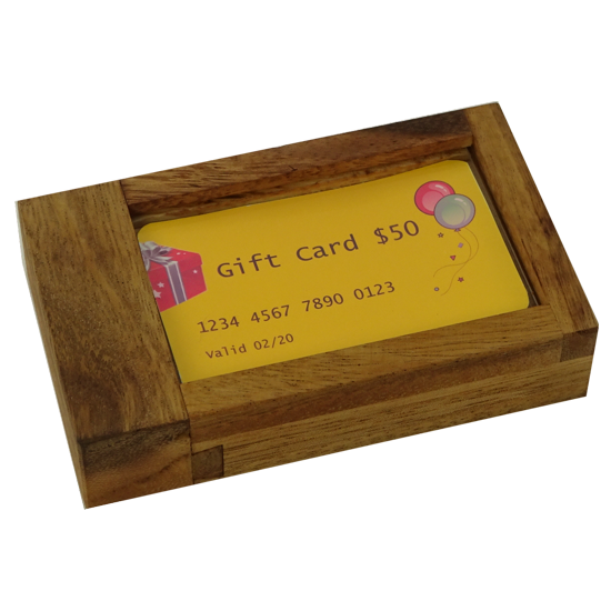 gift card puzzle box target