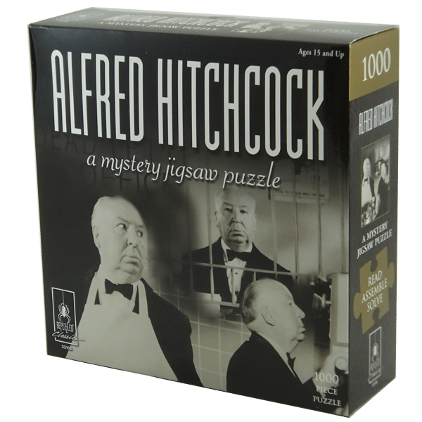 1000 murder mystery jigsaw alfred hitchcock