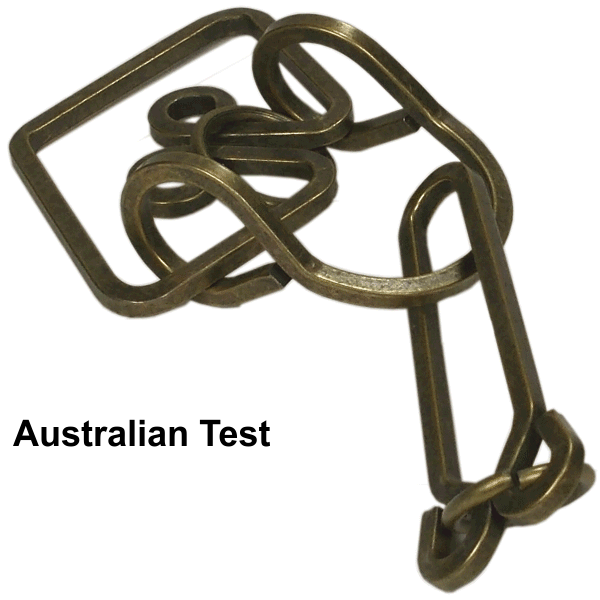 Metal disentanglement puzzles Mr Puzzle