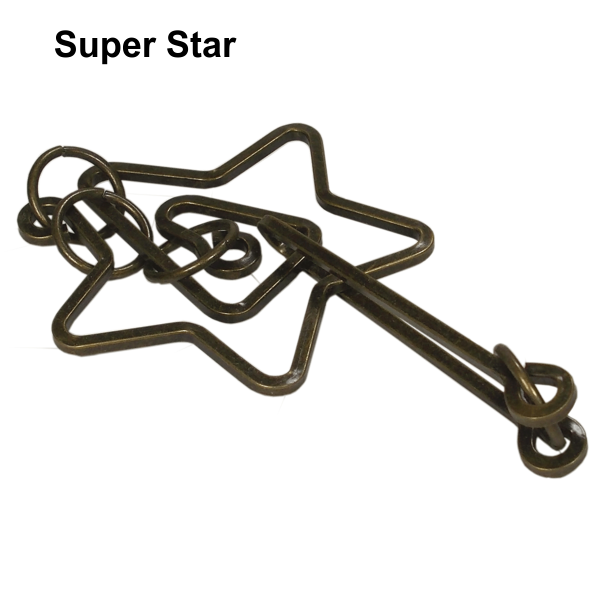 Metal disentanglement puzzles Mr Puzzle