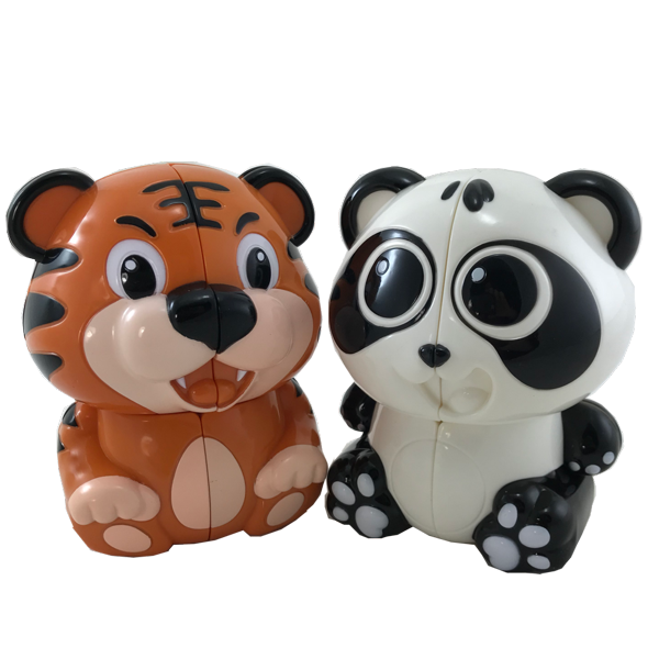 Animal cubes Tiger and Panda