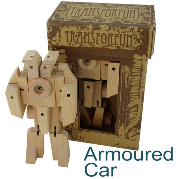 wood transformer toy
