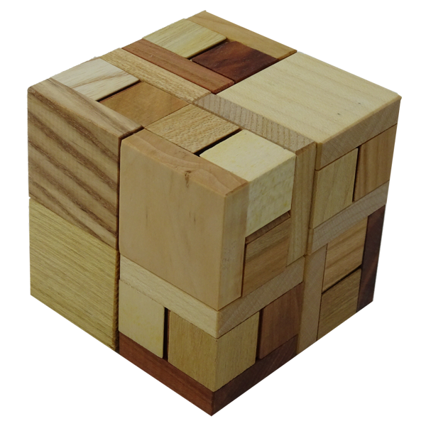 Diagra wooden cube puzzle