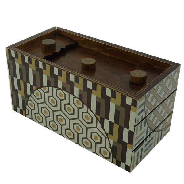 Chinese wooden puzzle box Mr Puzzle