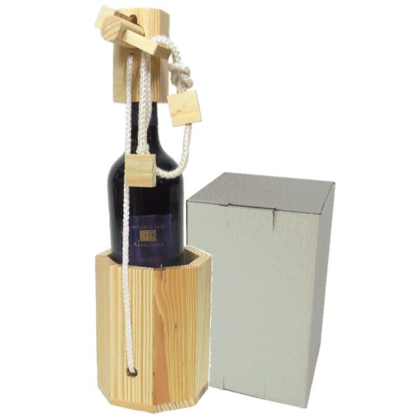 Spirit bottle holder puzzle Bar set Mr Puzzle