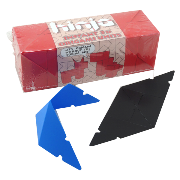 Hinja 3D reusable Origami 120 piece packs
