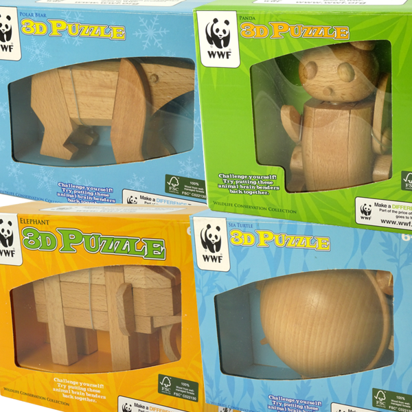 WWF Wooden puzzles