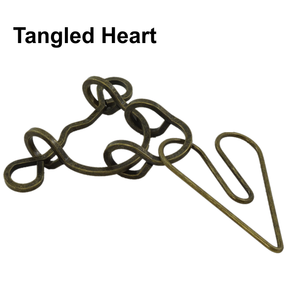 Metal disentanglement puzzles Mr Puzzle
