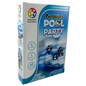 Penguins Pool Party multi level puzzle game