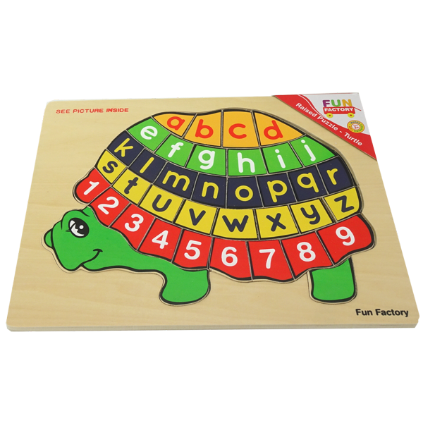 Turtle wooden jigsaw puzzle
