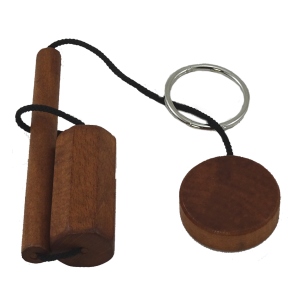 Tricky Dick very hard wood and rope puzzle