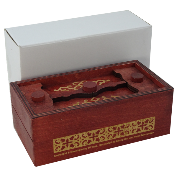 Chinese wooden puzzle box Mr Puzzle