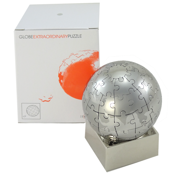 Magnetic World Globe Extraordinary puzzle