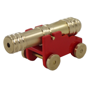 Cannonball turned brass progressive move mechanical puzzle