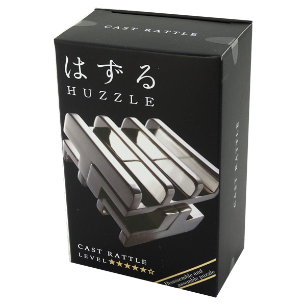 Hanayama Huzzle Level 5 Puzzle Cast Rattle Wire Puzzle 