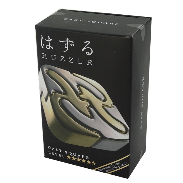 Hanayama Square puzzle in box