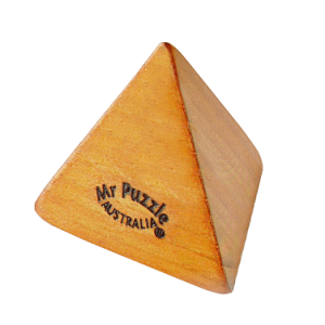 Pyramid wood puzzle