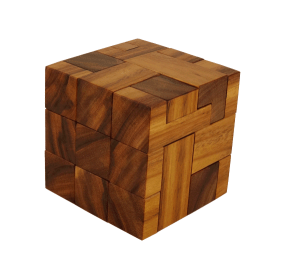 Russian 13 interlocked cube designed by Leonid Mochalov