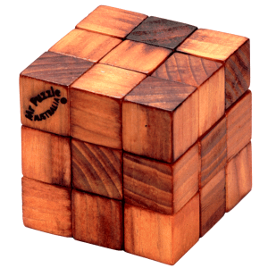 Soma Cube wood puzzle