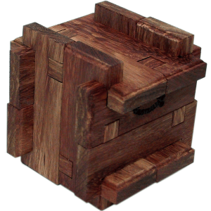 Dicey Box 12 piece wooden burr puzzle