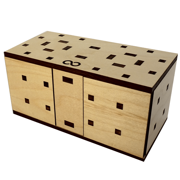 24 Step Orion Wooden Puzzle Box