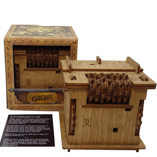 Cluebox Escape Room puzzle box Buy Puzzle Online Mr Puzzle