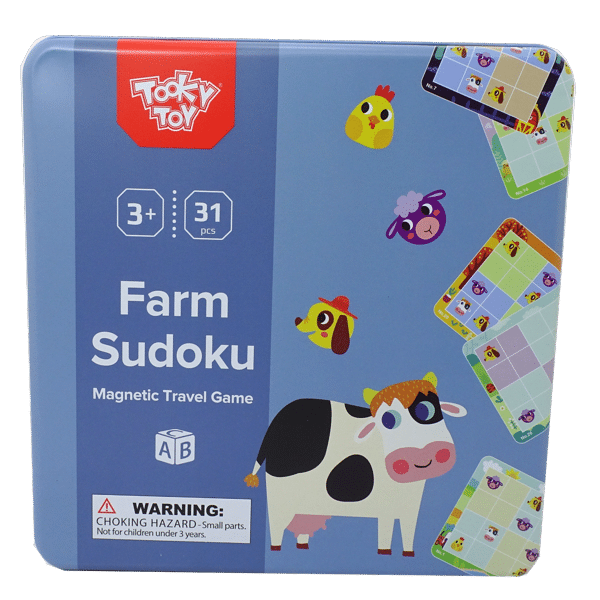 Farm Soduko Puzzle Childrens Puzzle Mr Puzzle