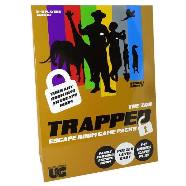 Trapped escape room puzzle Gold