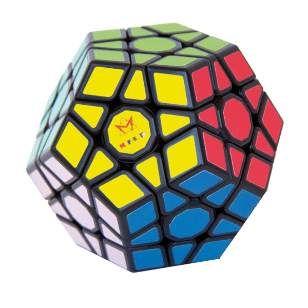 FangGe 3x3 Engraving version Megaminx Magic Cube Dodecahedron Speed Puzzle Cube 