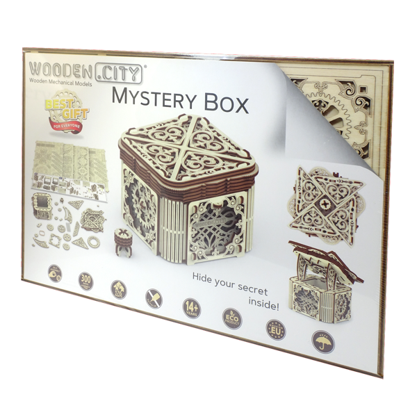 Treasure Puzzle Box Wooden City available at Mr Puzzle