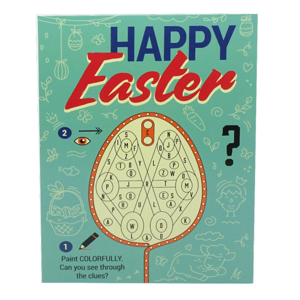 Puzzle Easter Card