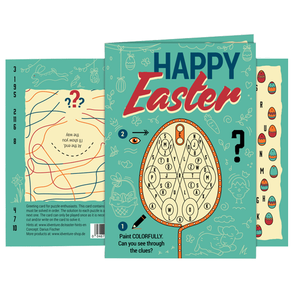 Easter Card Puzzle
