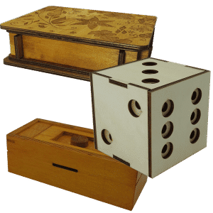 Chinese puzzle box set