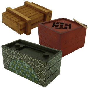 Chinese Puzzle Box set