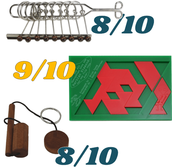Set of 3 Hard puzzles
